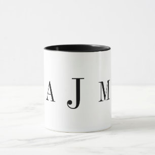 Custom Monogram Mug