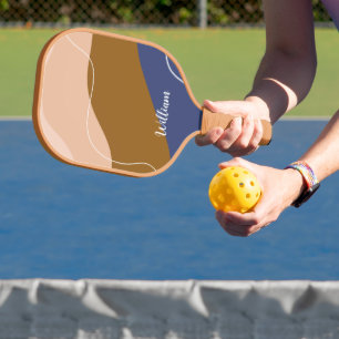 Custom Monogram Name Gift For Best Friends Pickleball Paddle