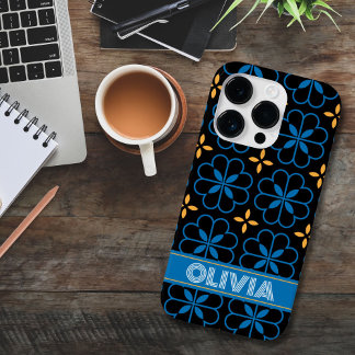 Custom Monogram Name Mediterranean Phone Case