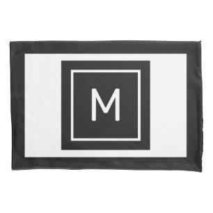 Custom Monogram & Name Pillow Case