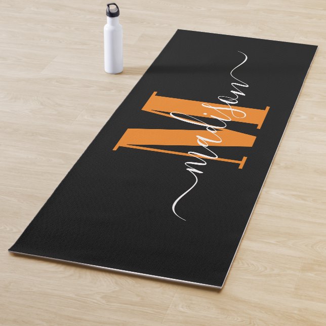 Custom  Monogram Name Yoga Mat (In Situ)