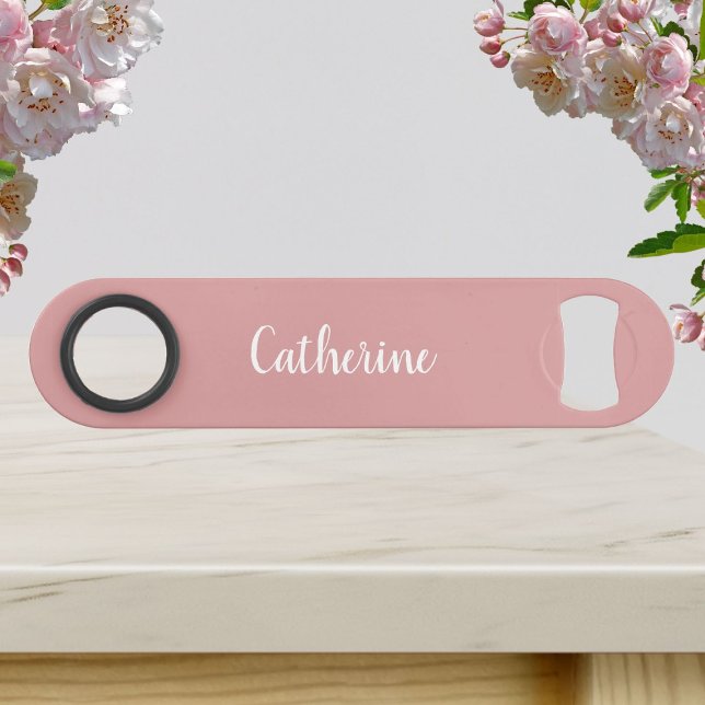 Custom monogram - Orchid Pink with script Bar Key (Creator Uploaded)