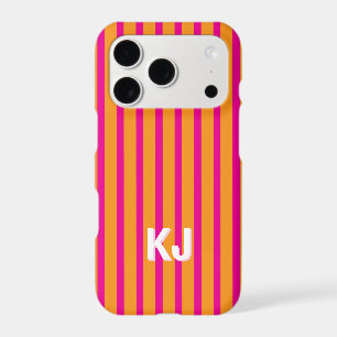 Custom Monogram Personalised Stripes Aesthetic