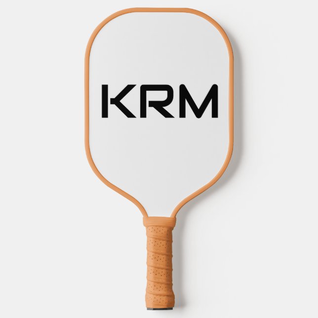 CUSTOM MONOGRAM PERSONALIZED PICKLEBALL PADDLE  (Front)
