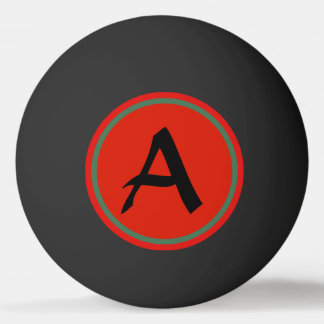 CUSTOM MONOGRAM PING PONG BALL