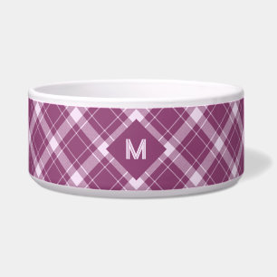 Custom Monogram Plaid / Tartan Pattern