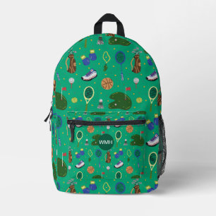 Custom Monogram Sport Travel Bag