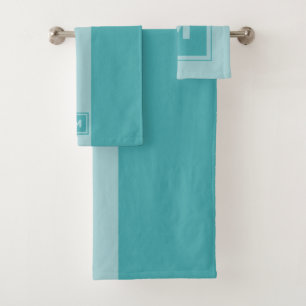 Custom monogram towel set