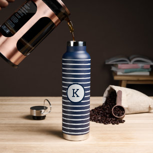 Custom Monogram Water Bottle