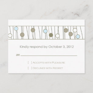 Custom_Monogram Wedding RSVP Card