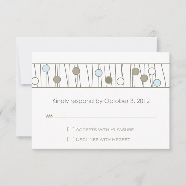 Custom_Monogram Wedding RSVP Card (Front)