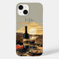 Custom Monogram Wine Lover's