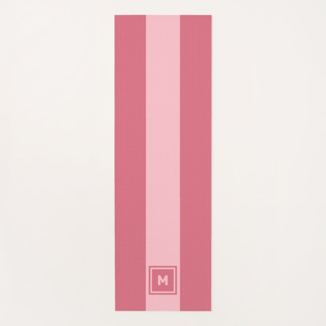 Custom Monogram Yoga Mat (Front)