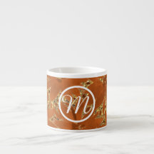 Custom Monogrammed Gold Sparkle