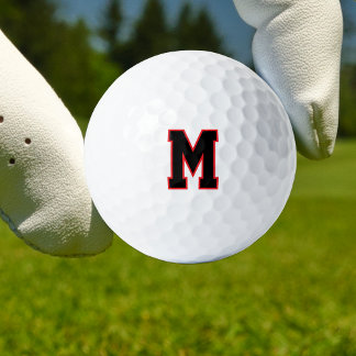 Custom Monogrammed Golf Balls