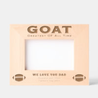 Custom Monogrammed Greatest Football Dad
