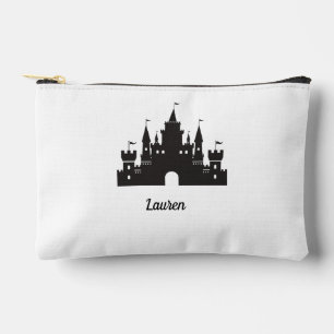 Custom Monogrammed Magic Castle Accessory Pouch