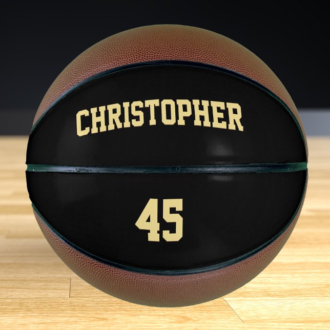 Custom Monogrammed Player Club Team Name Number Basketball (Custom Monogrammed Player Club Team Name Number Basketball)