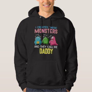 Custom Monster Call Daddy Papa Father Dad Funny Hoodie
