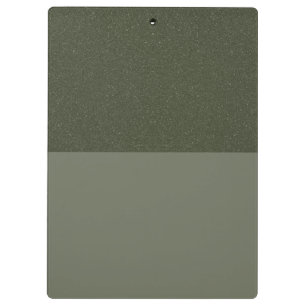 Custom Moss Green Clipboard – Two-Tone Style