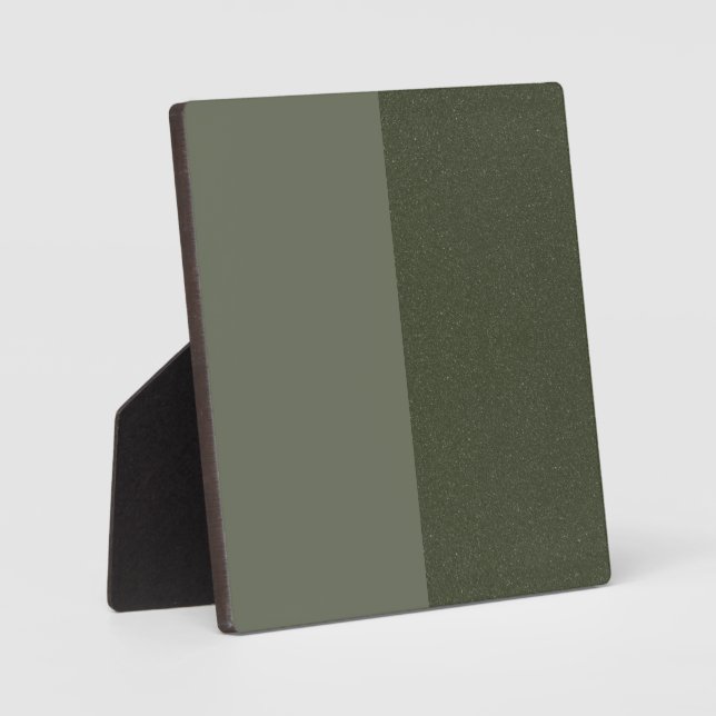 Custom Moss Green Event Display Plaque (Front)