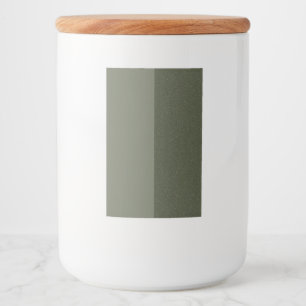 Custom Moss Green Label Jar – Bulk Ready