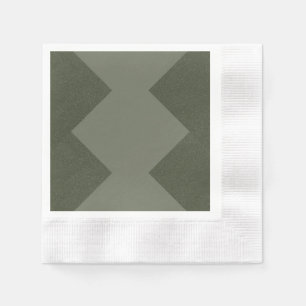 Custom Moss Green Party Napkin