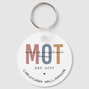 Custom MOT Master Of Occupational Therapy  Key Ring