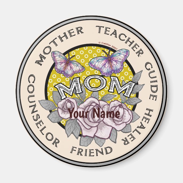 Custom Mother Friend   Magnet (Front)