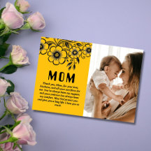 Custom Mother’s Day Gift and Loving Message 