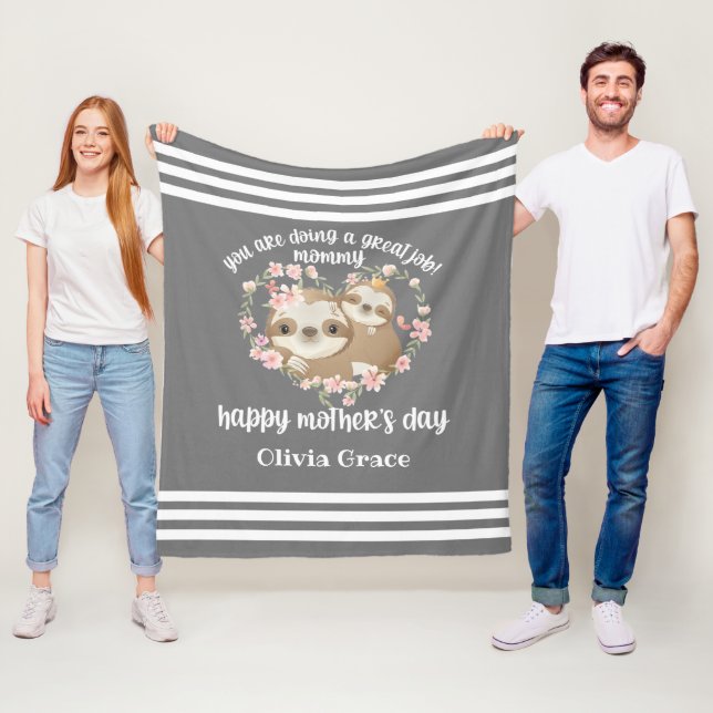 Custom Mother's Day Blanket (In Situ)