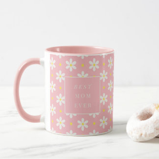 Custom Mother's Day Gift Personalized Daisy Mug