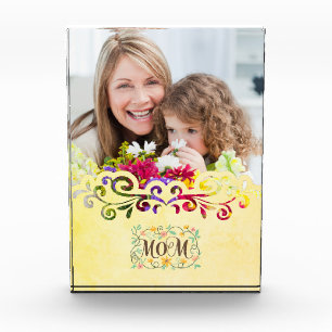 Custom Mother's Day Photo Block