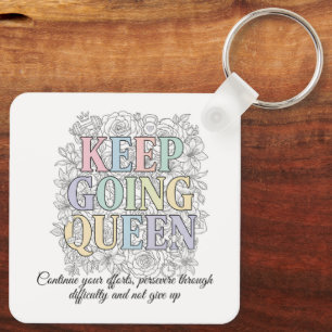 Custom Motivational Keychain