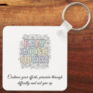 Custom Motivational Keychain