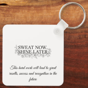 Custom Motivational Keychain