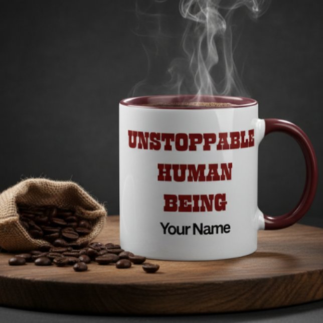 Custom Motivational Quote Confidence Gift Him Her  Mug (Creator Uploaded)