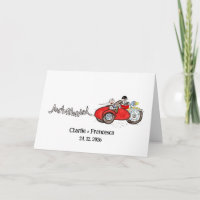 Custom Motorbike & Sidecar Bride and Groom Wedding