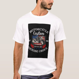Custom Motorcycle American Style Tee