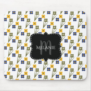 Custom Mouse Pad Pixie Garden Florals