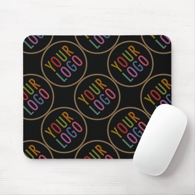 Custom Mouse Pad with Your Business Logo Branding (With Mouse)