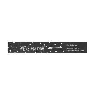 Custom Moving Announcement Return Address Labels