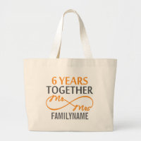 Custom Mr and Mrs 6th Anniversary