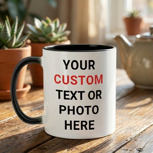Custom Mug | Add Text, Photo, Logo or Design Here  (Creator Uploaded)