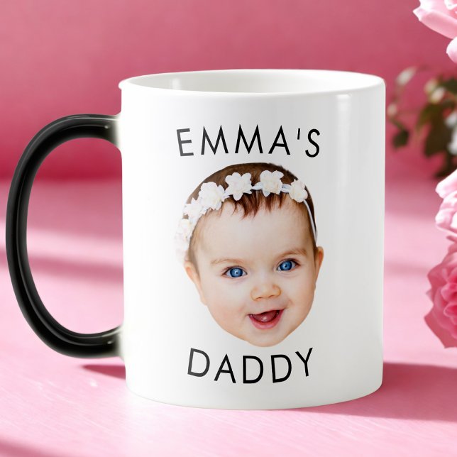Custom Mug, Baby Mug, Dad Birthday Gift, Face Magic Mug (Creator Uploaded)