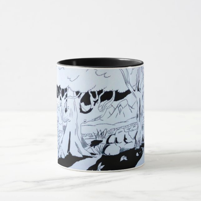 Custom mug - Landscape (Center)
