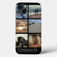Custom Multi Photo Mosaic Picture Collage
