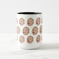 Custom Multiple Faces Birthday Gifts For Mum Dad