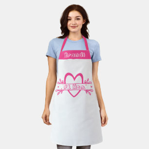 Custom Mum Apron - Personalised Mother's Day Gift