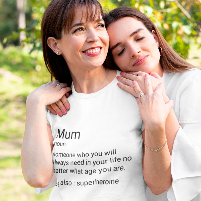 Custom Mum Definition For Mum T-Shirt (Creator Uploaded)